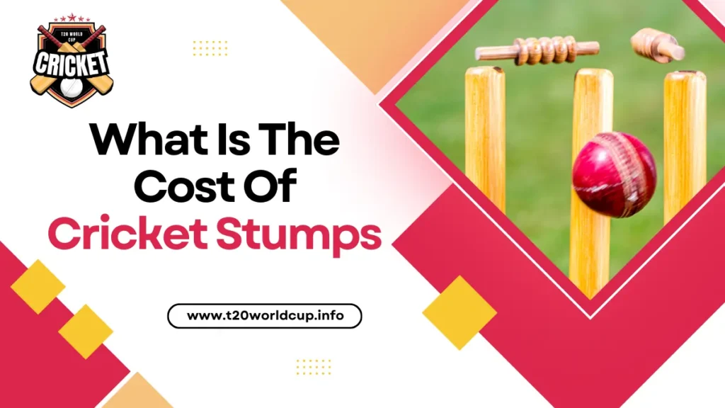 What Is The Cost Of Cricket Stumps